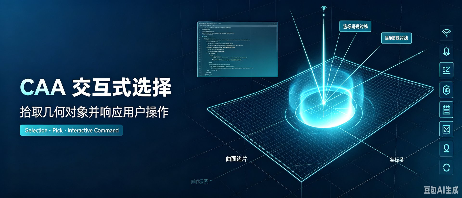 CAA 交互式选择