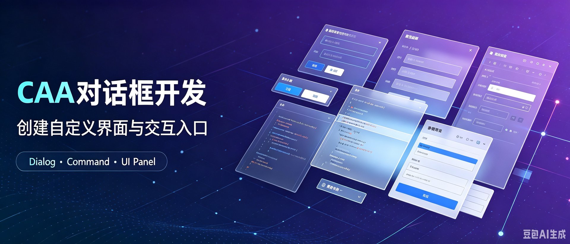 CAA 对话框开发